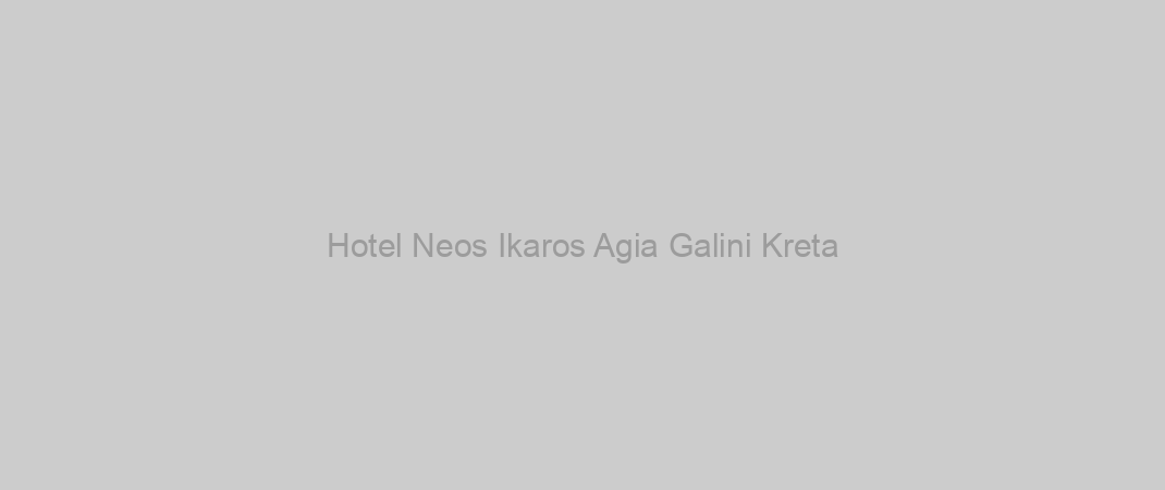 Hotel Neos Ikaros Agia Galini Kreta